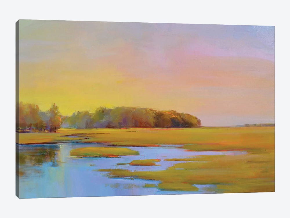 Summer Marsh II by Holly Ready 1-piece Canvas Artwork