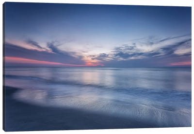 Atlantic Sunrise VII Canvas Art Print - Lake & Ocean Sunrise & Sunset Art
