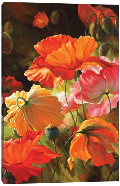 Springtime Blossoms Canvas Art Print - Spring Art