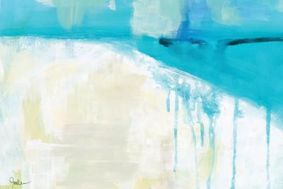 Coastal Blues I by Jan Weiss canvas print