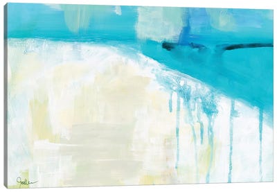 Coastal Blues I Canvas Art Print