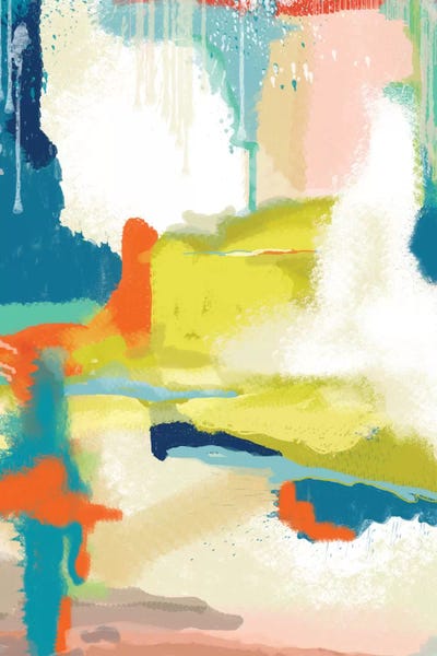 Deconstructed Landscape II by Jan Weiss canvas print