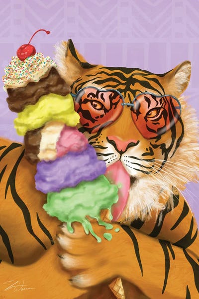 Foodie: Party Safari Tiger by Shari Warren