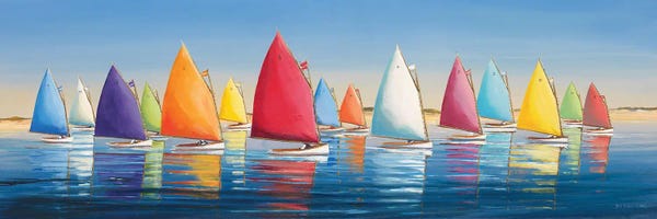 Refreshing Workspace: Flying Colors by Sally Caldwell Fisher