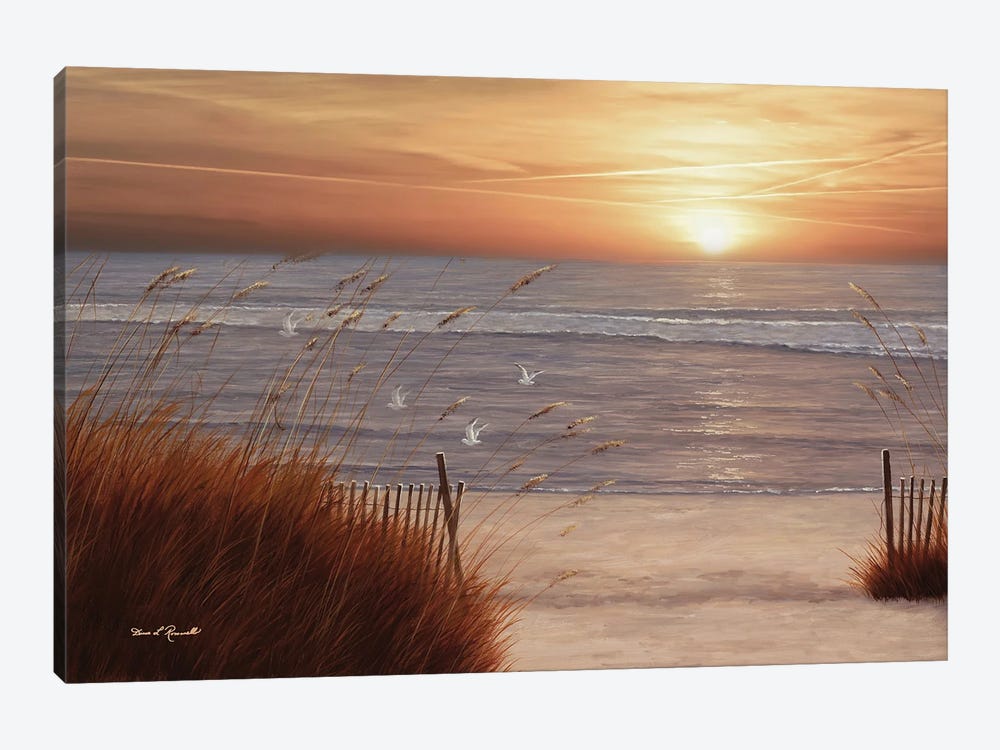 Beach Glory by Diane Romanello 1-piece Canvas Art Print