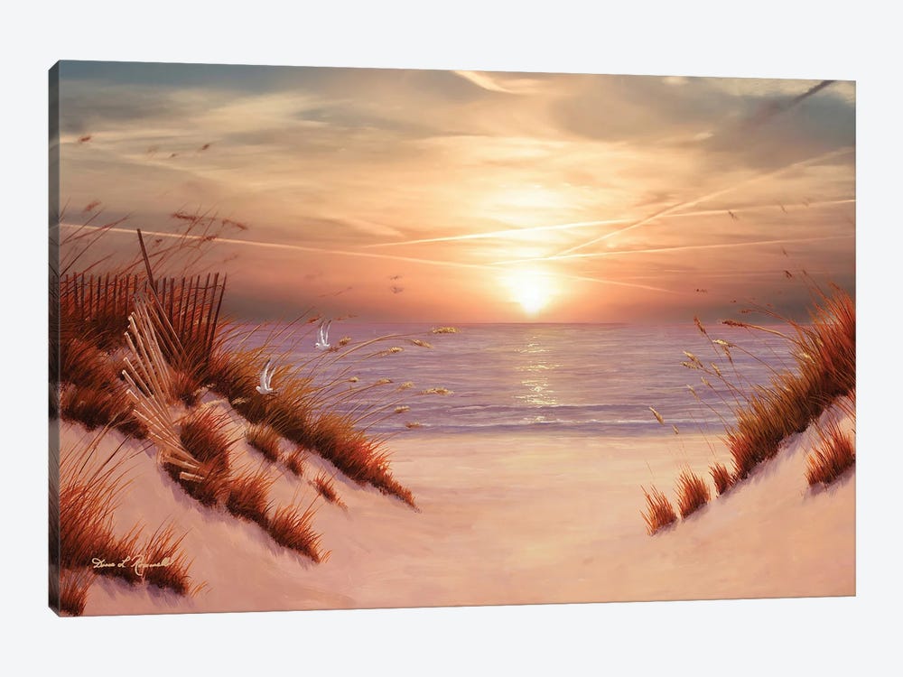 Dunes by Diane Romanello 1-piece Canvas Print