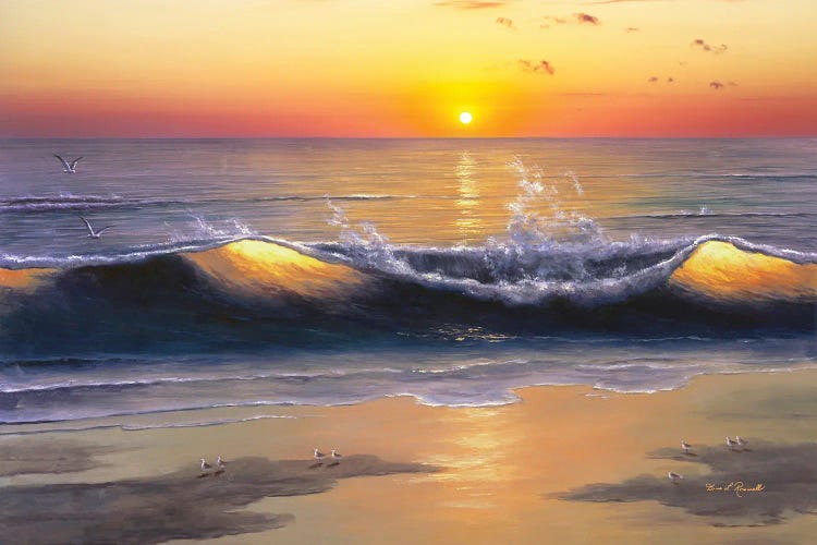 Sunset Nights by Diane Romanello wall art