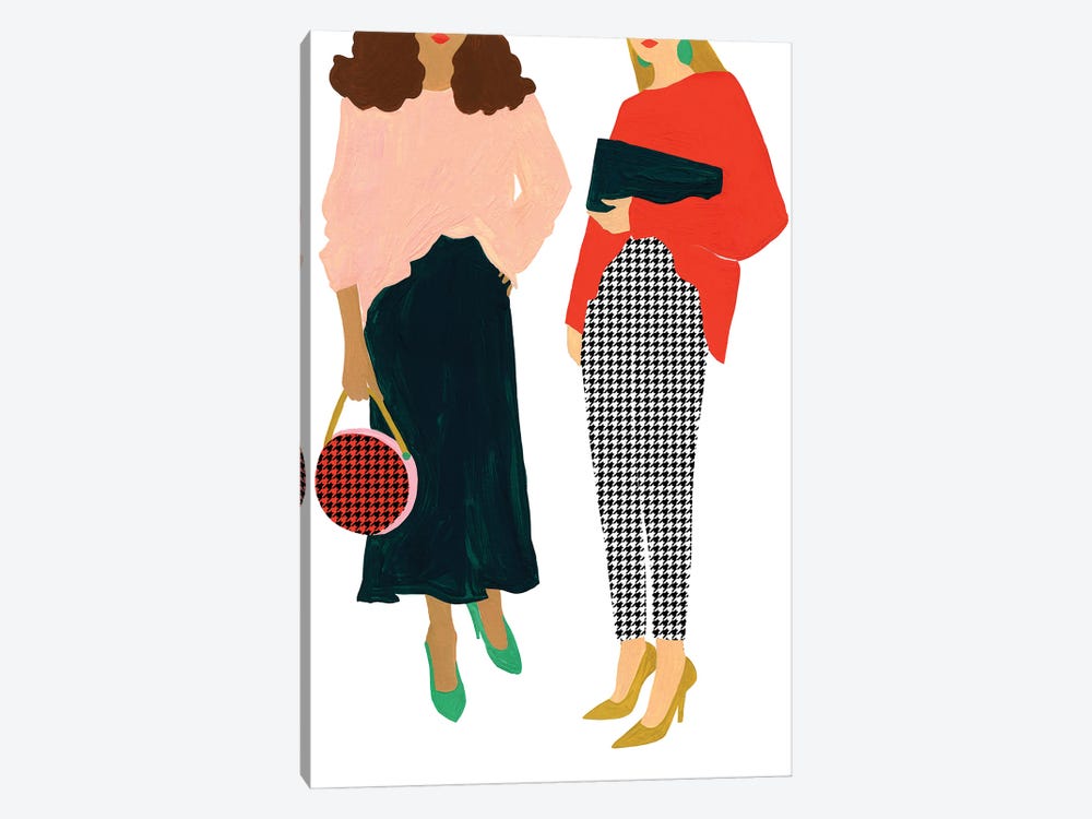 Fashion Friends by Emily Kopcik 1-piece Art Print