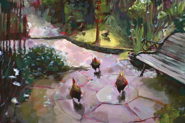 The Secret Garden by Lisa Timmerman wall art