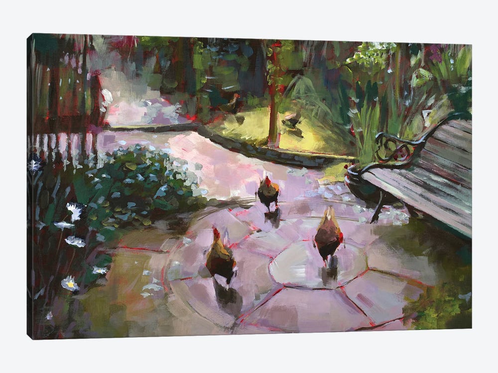 The Secret Garden by Lisa Timmerman 1-piece Canvas Artwork