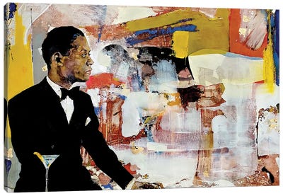 The Ellington Finesse Effect Canvas Art Print - Jazz Art
