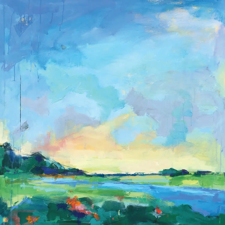 River Marsh by Page Pearson Railsback wall art