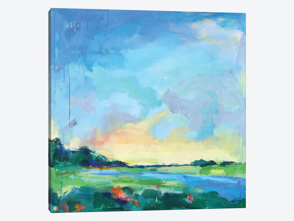 River Marsh by Page Pearson Railsback 1-piece Canvas Artwork
