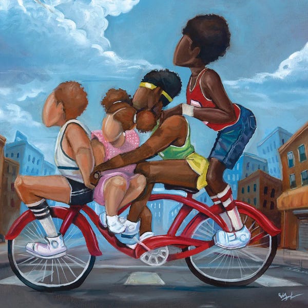 Kids Transportation Art: Public Transpo by Robert Jackson