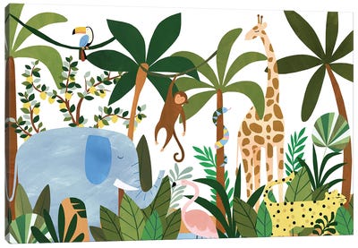 Jungle Canvas Art Print - Jungles