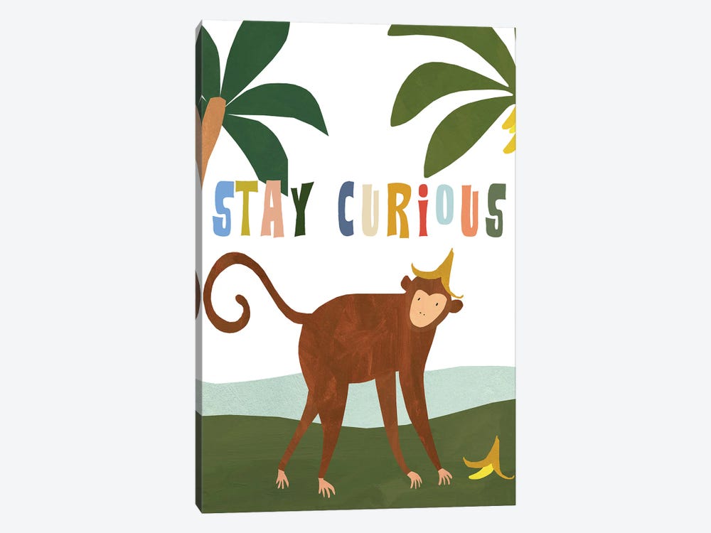 Stay Curious by Emily Kopcik 1-piece Canvas Art