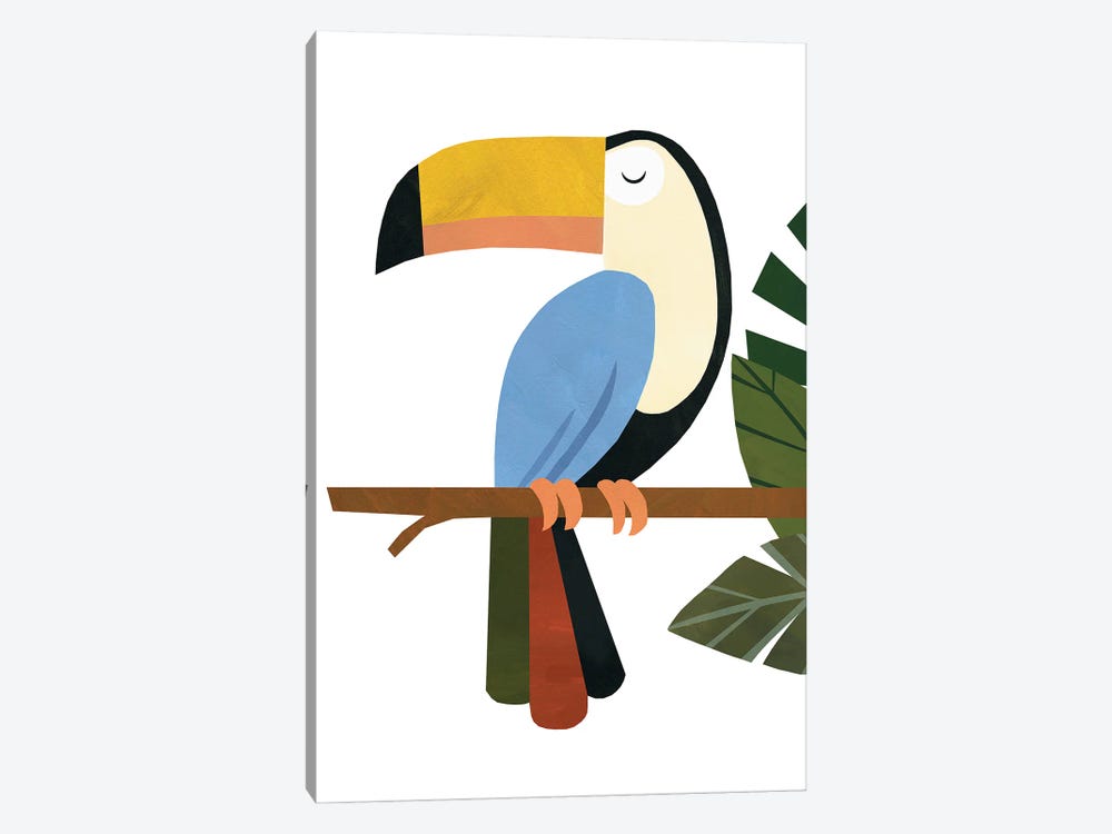 Tucker The Toucan by Emily Kopcik 1-piece Art Print