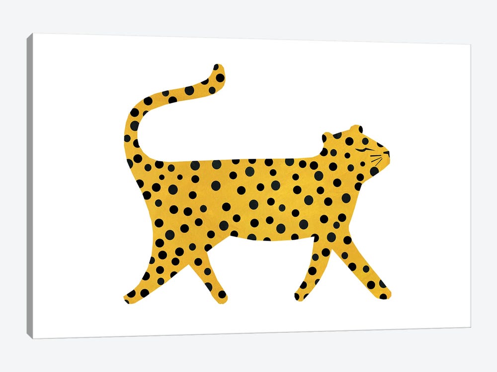 Cheetah by Emily Kopcik 1-piece Canvas Print