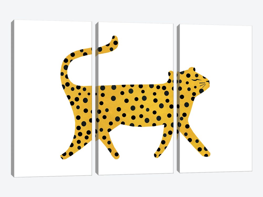 Cheetah by Emily Kopcik 3-piece Art Print