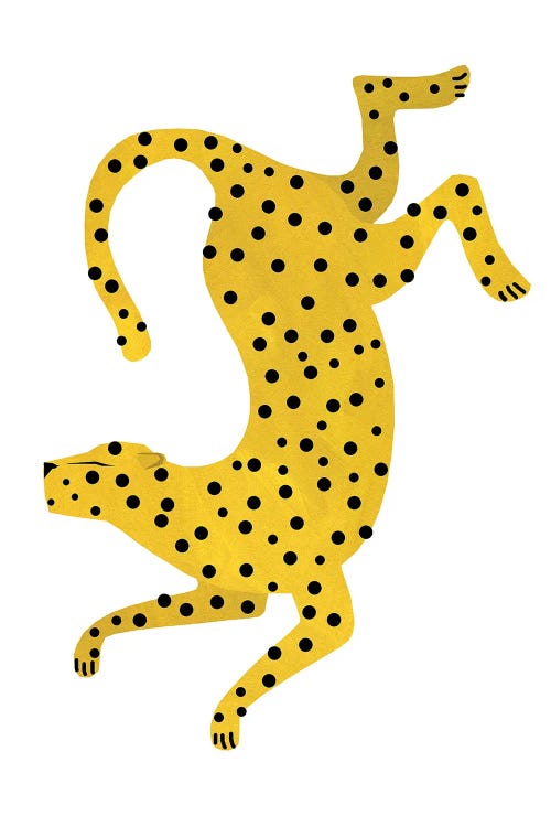 Dotted Cheetah by Emily Kopcik wall art