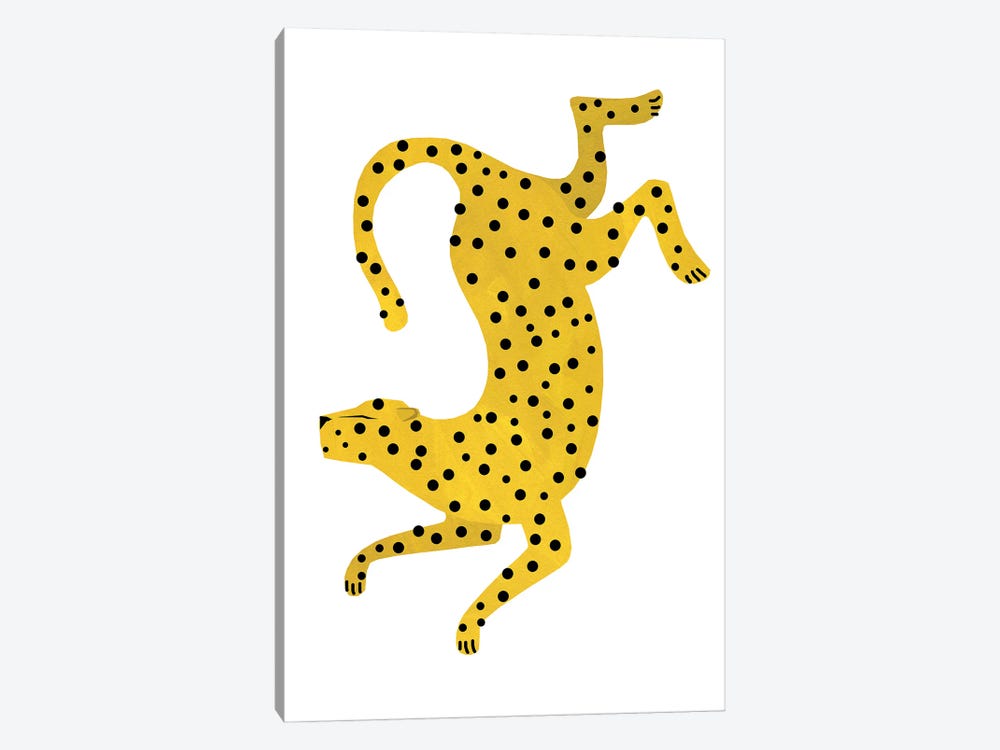 Dotted Cheetah by Emily Kopcik 1-piece Canvas Art