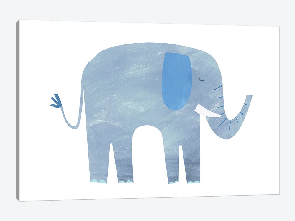 Elephant by Emily Kopcik 1-piece Canvas Art Print