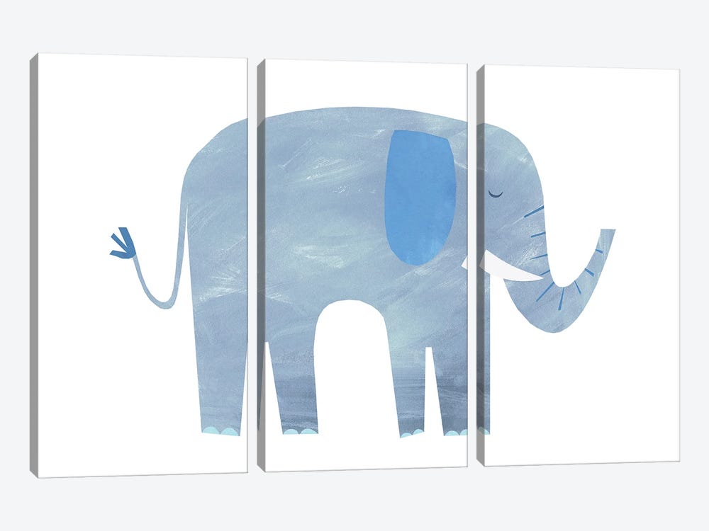 Elephant by Emily Kopcik 3-piece Art Print