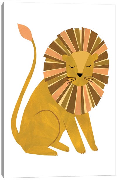 Lion Canvas Art Print