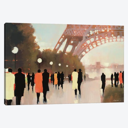 Paris Remembered Canvas Print #ICS912} by Lorraine Christie Canvas Art