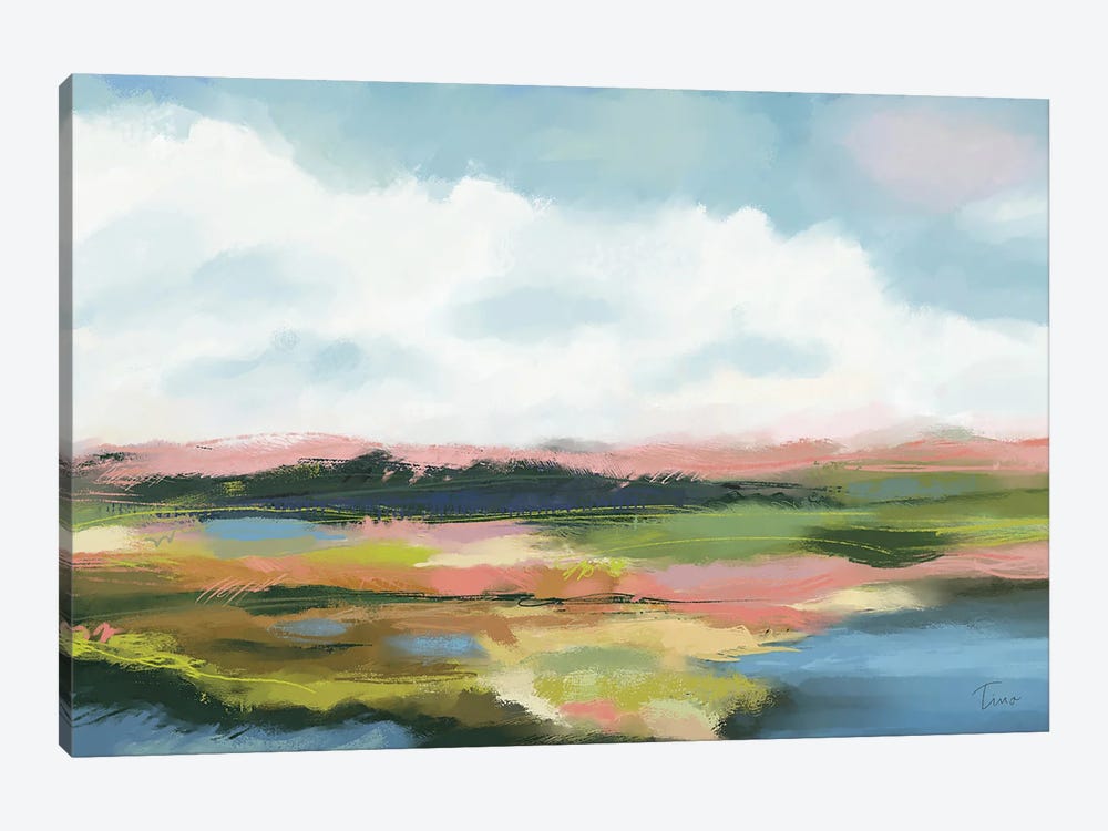 Marsh Scenic by Tina Finn 1-piece Canvas Print