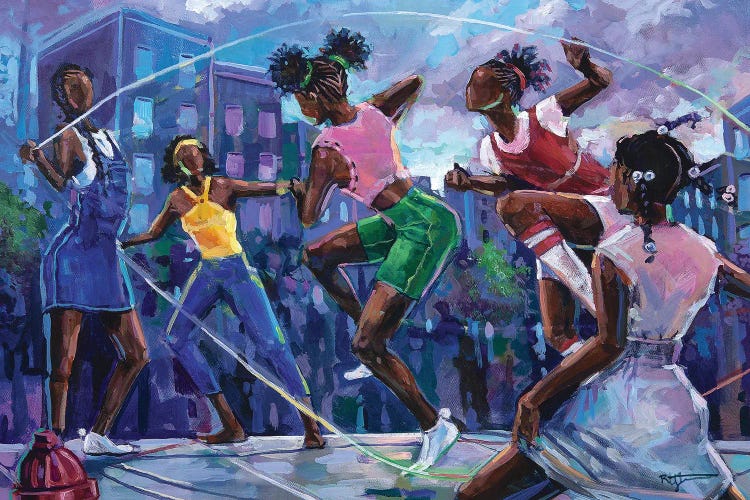 Double Dutch by Robert Jackson wall art