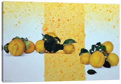 Lemons Canvas Art Print - Ilaria Caputo