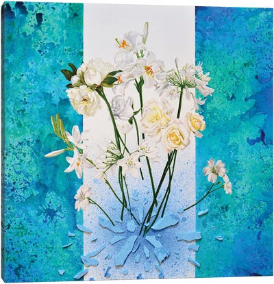 Blooming Explosion Canvas Art Print - Ilaria Caputo