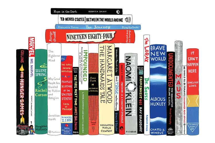 Resistance by Ideal Bookshelf wall art