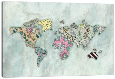 Map Canvas Art Print - Indi Maverick