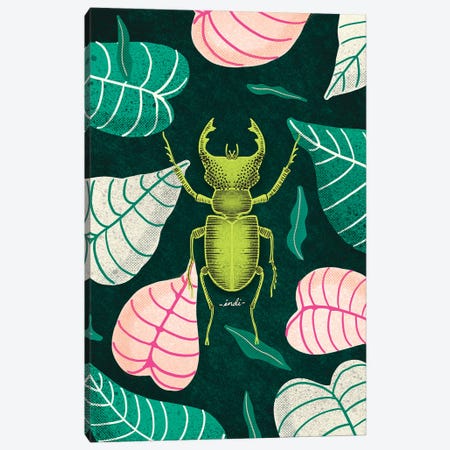 Bug I Canvas Print #IDM2} by Indi Maverick Canvas Artwork
