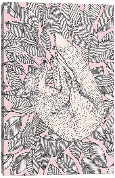 Fox Canvas Art Print - Indi Maverick