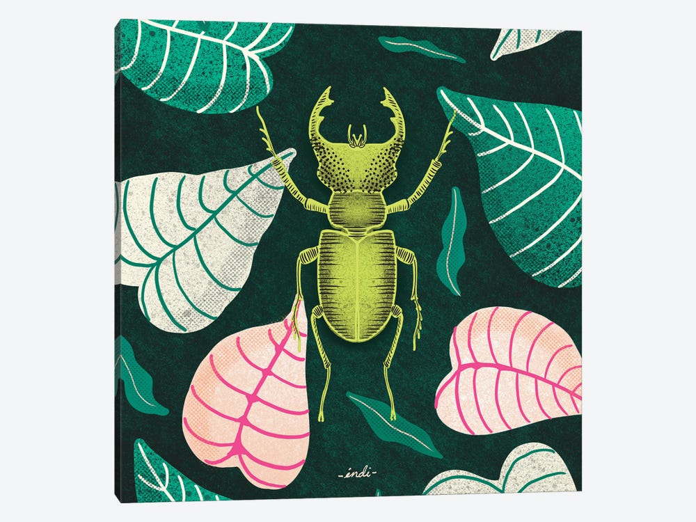 Bug Square I by Indi Maverick 1-piece Canvas Print
