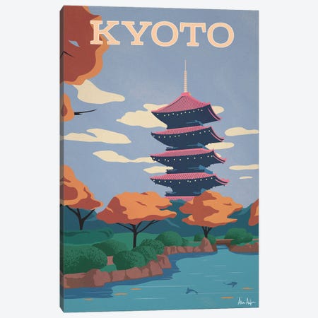 Kyoto Canvas Print #IDS102} by IdeaStorm Studios Canvas Print