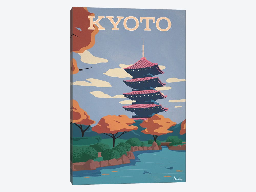 Kyoto by IdeaStorm Studios 1-piece Canvas Print