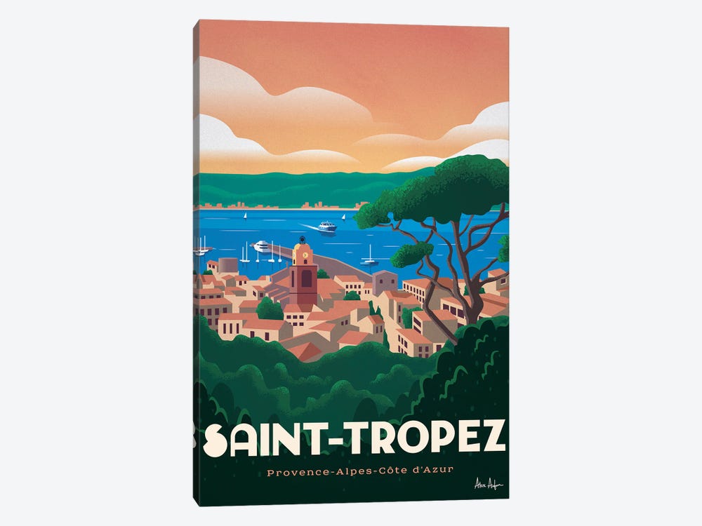 Saint Tropez by IdeaStorm Studios 1-piece Canvas Artwork