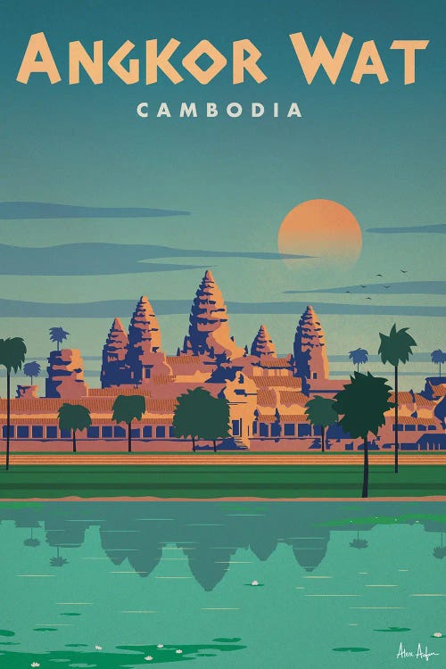 Angkor Wat by IdeaStorm Studios wall art