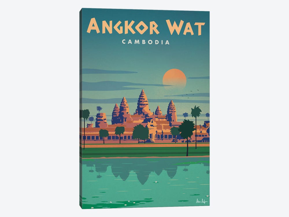 Angkor Wat by IdeaStorm Studios 1-piece Canvas Art Print