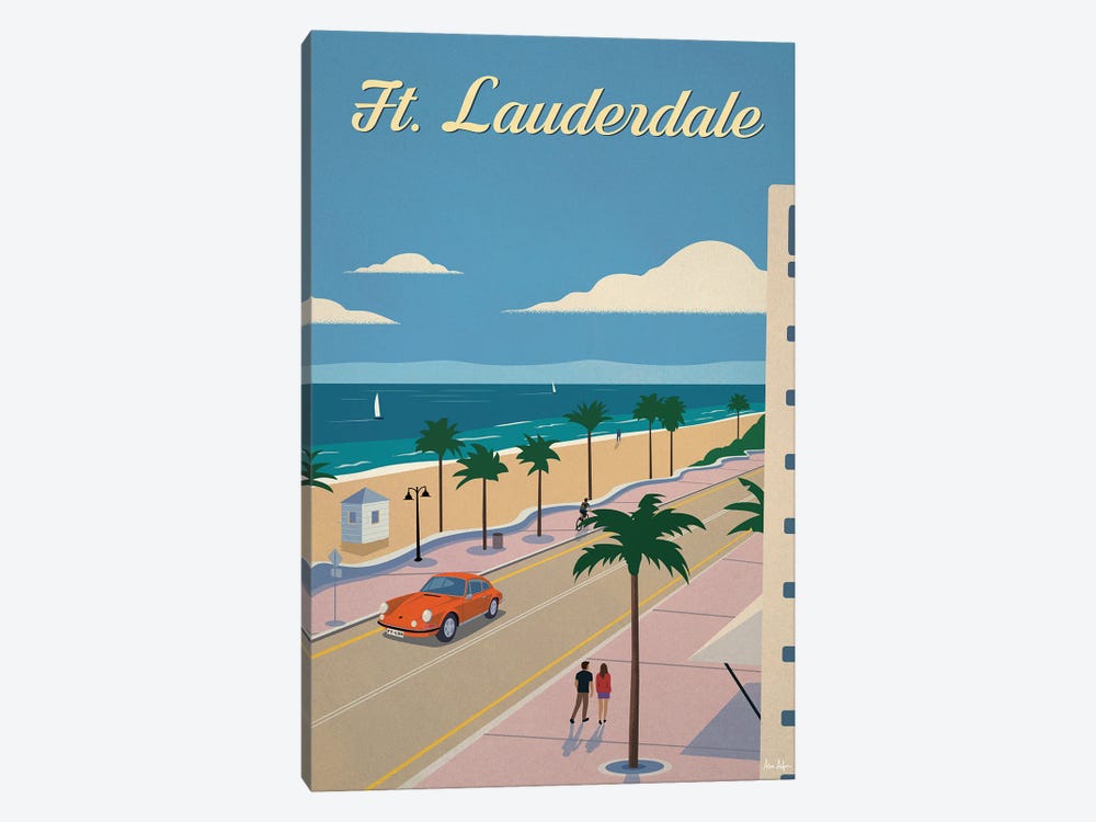Fort Lauderdale by IdeaStorm Studios 1-piece Canvas Print