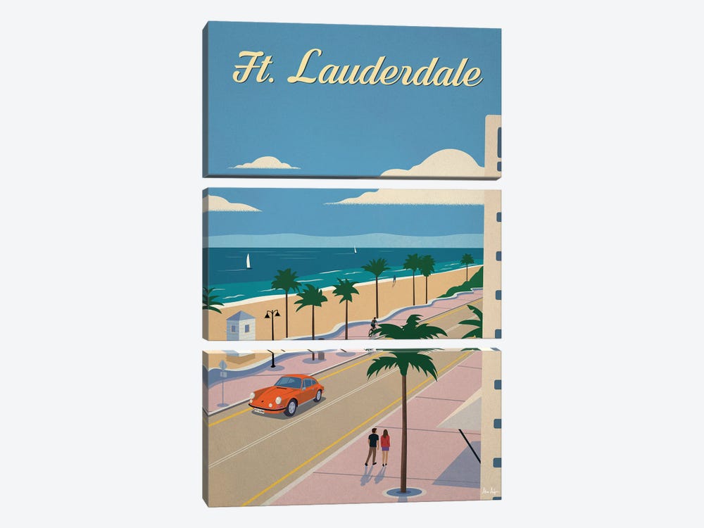 Fort Lauderdale by IdeaStorm Studios 3-piece Art Print