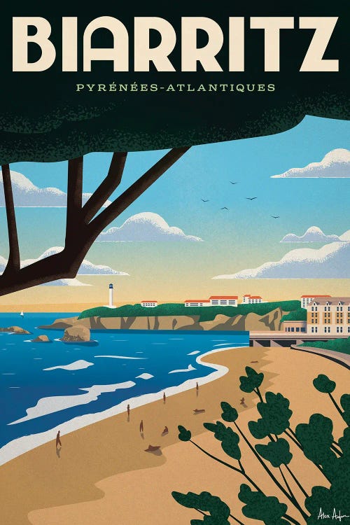 Biarritz by IdeaStorm Studios wall art