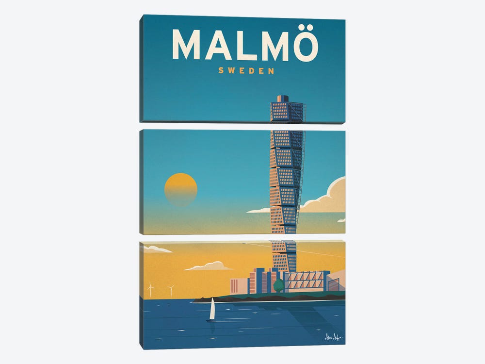 Malmo by IdeaStorm Studios 3-piece Canvas Wall Art