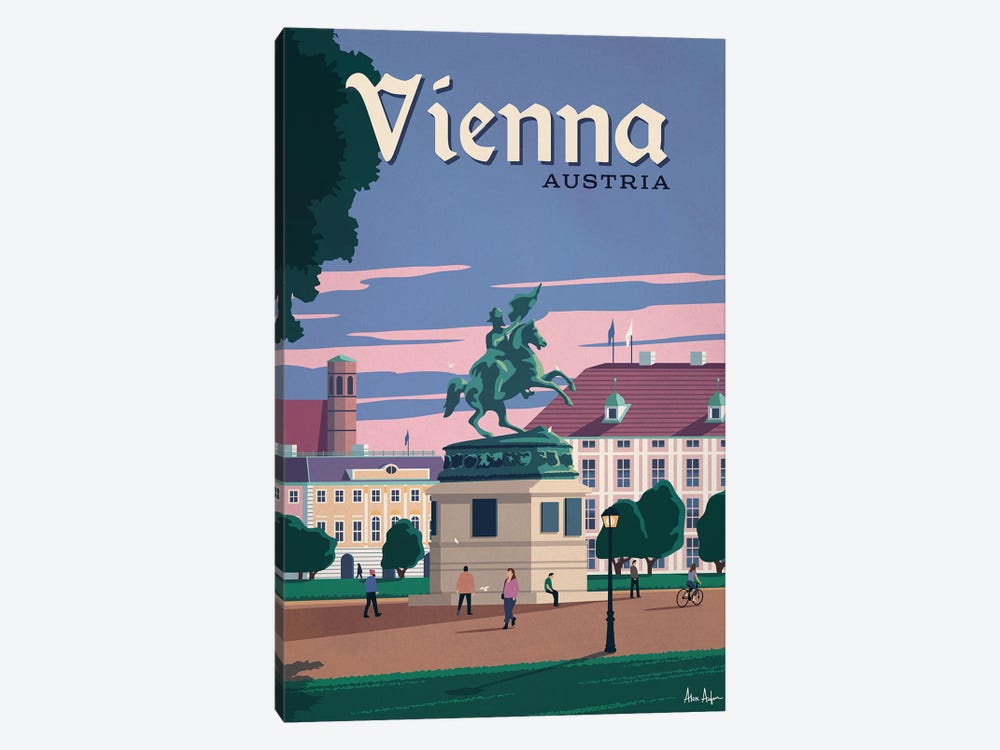 Vienna by IdeaStorm Studios 1-piece Canvas Print