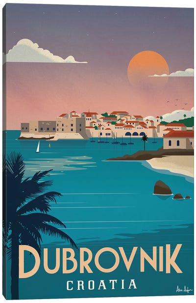 Dubrovnik Canvas Art Print - Croatia