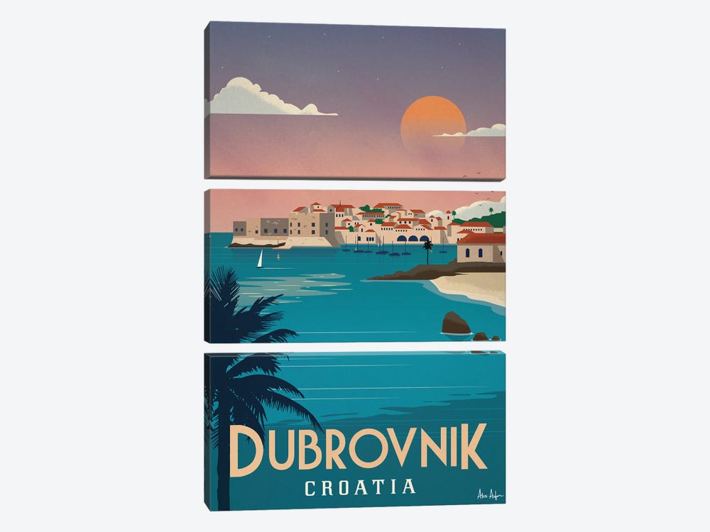 Dubrovnik by IdeaStorm Studios 3-piece Canvas Artwork